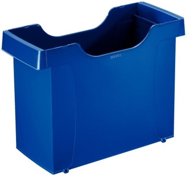 Hängebox 400x275x170mm Leitz m. Griffmulden Kunststoff blau ohne Inhalt Uni-Box  