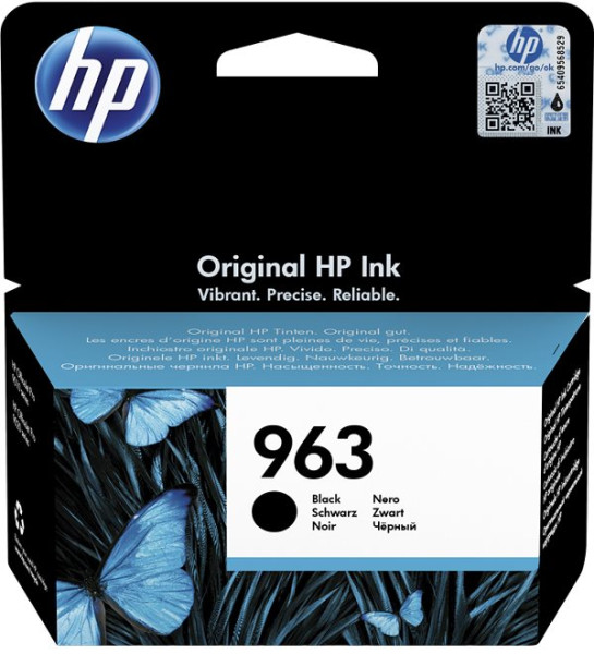 Original Tinte HP 963 / 3JA26AE, ca. 1.000 S., schwarz