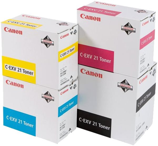 Original Toner Canon C-EXV21 / 0455B002, ca. 14.000 S., gelb 