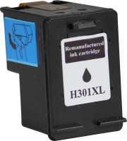 Alternativ Tinte ersetzt HP 301XL / CH563EE, ca. 480 S., schwarz 
