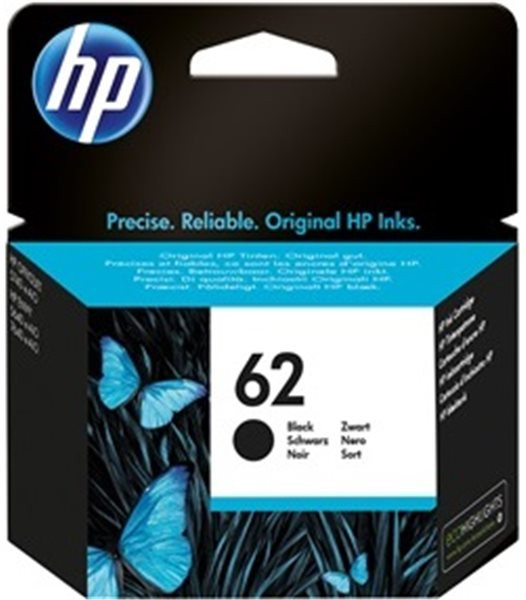 Original Tinte HP 62 / C2P04AE, ca. 200 S., schwarz