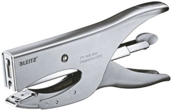 Heftzange bis 40 Blatt silber Leitz (5549-00-81) 70,0mm Einlegetiefe