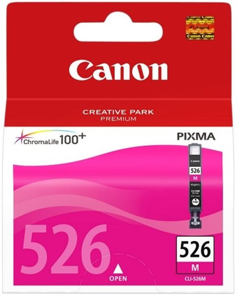 Original Tinte Canon CLI-526M, ca. 500 S., magenta 