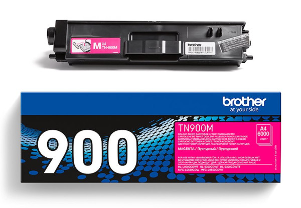 Original Toner Brother TN-900M, ca. 6.000 S., magenta 