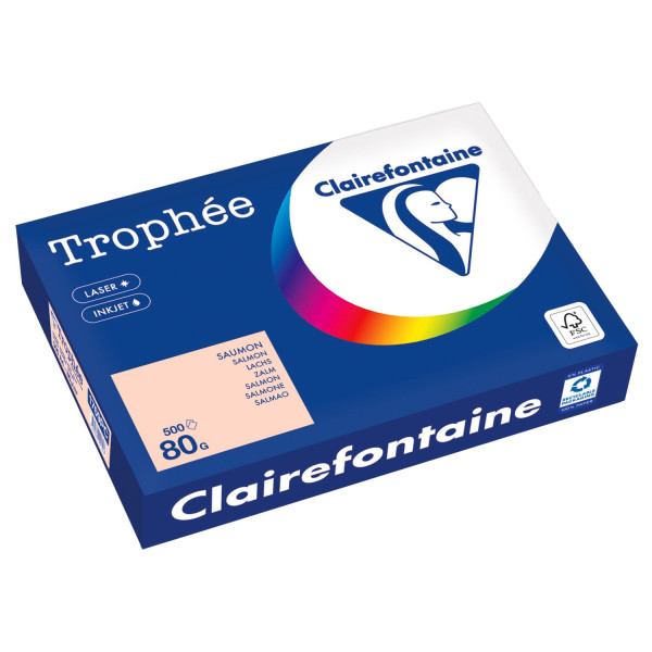 Clairefontaine Kopierpapier 1769PC A4 80g lachs 500Bl 