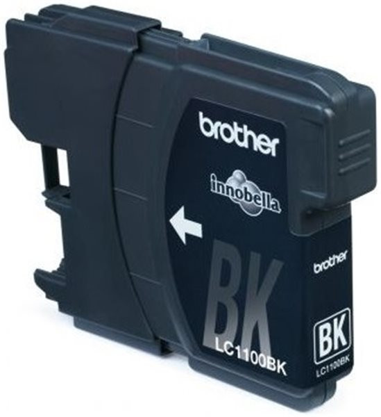 Original Tinte Brother LC-1100BK, ca. 450 S., schwarz