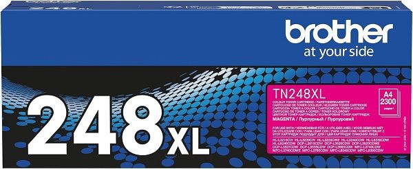 Original Toner Brother TN-248XLM, ca. 2.300 S., magenta