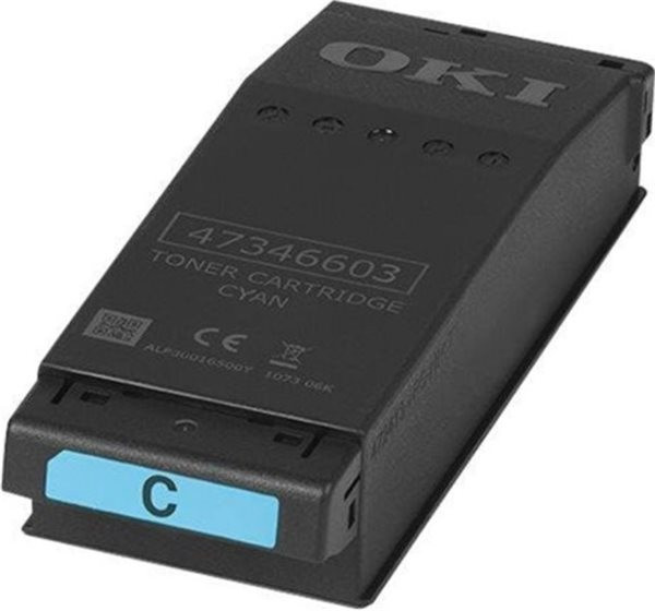 Original Toner OKI 09006127 (z.B. C650), ca. 6.000 S., cyan 