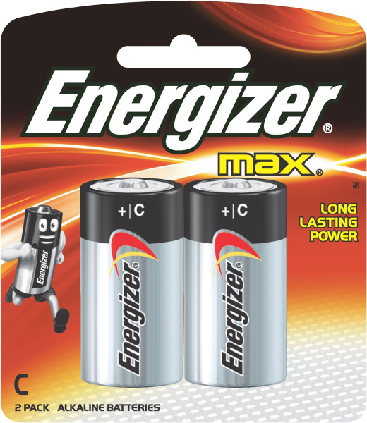 Batterien Baby Energizer Max, E93, LR14,C (1,5 V-8.350mAh) 