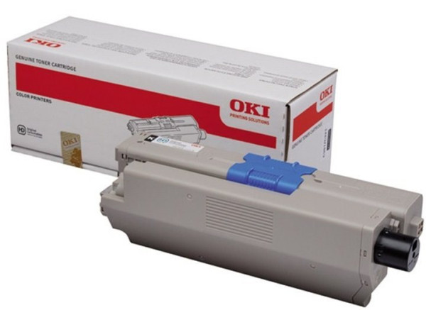 Original Toner OKI 44973536 (z.B. C301), ca. 2.200 S., schwarz 