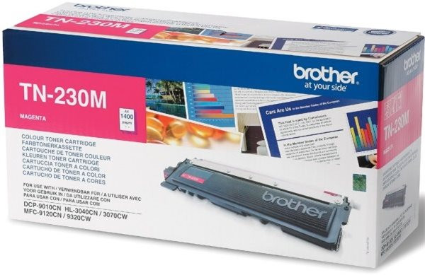 Original Toner Brother TN-230M, ca. 1.400 S., magenta 