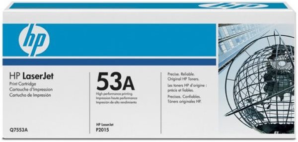 Original Toner HP 53A / Q7553A, ca. 3.000 S., schwarz