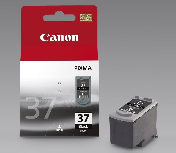 Original Tinte Canon PG-37, ca. 220 S., schwarz