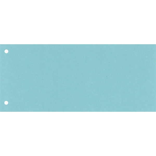 Trennstreifen 160g 105 x 240mm Karton gelocht, blau 