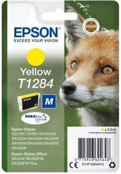 Original Tinte Epson T1284, ca. 225 S., gelb 