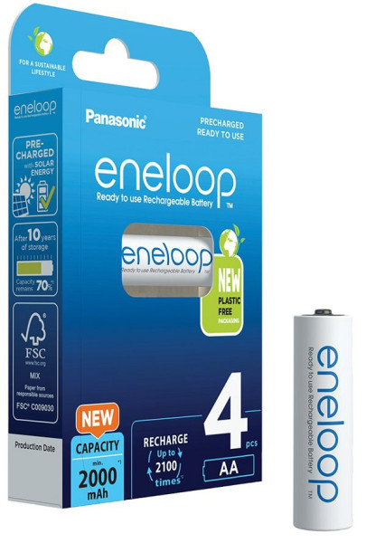 Panasonic Akku eneloop AA/Mignon, 2.000mAh