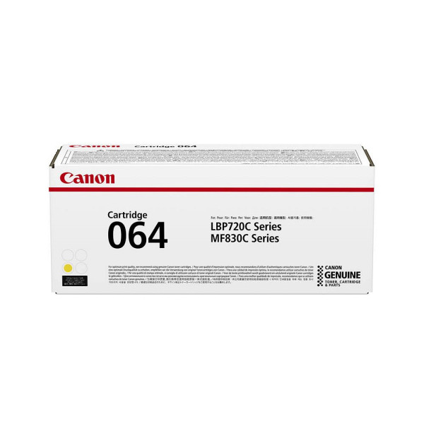 Original Toner Canon 064 / 4931C001, ca. 5.000 S., gelb 