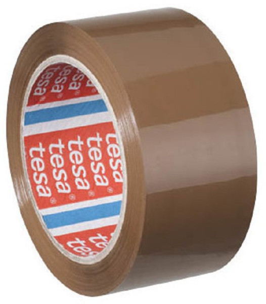 Paketklebeband 50mmx66m braun PP TESA 4195