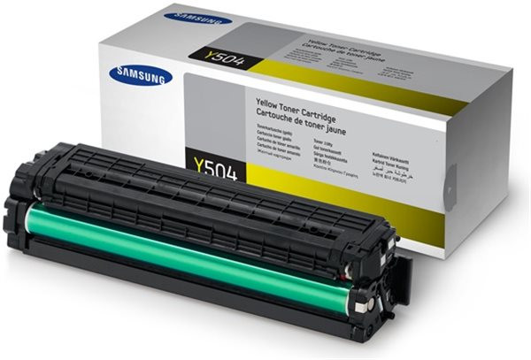 Original Toner HP-Samsung CLT-Y504S / SU502A, ca. 1.800 S., gelb 