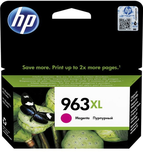 Original Tinte HP 963XL / 3JA28AE, ca. 1.600 S., magenta