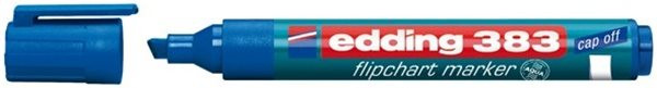 Flipchartmarker Edding 383 1-5mm Keilspitze (variable Schriftbreite) blau