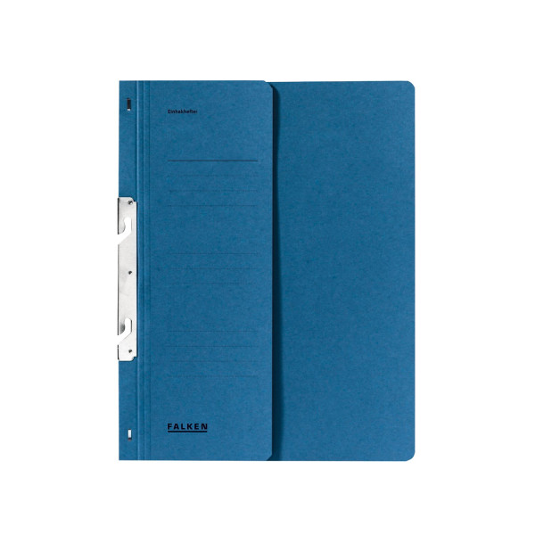 Einhakhefter A4 1/2 Deckel Falken kaufm. Heftg. blau 