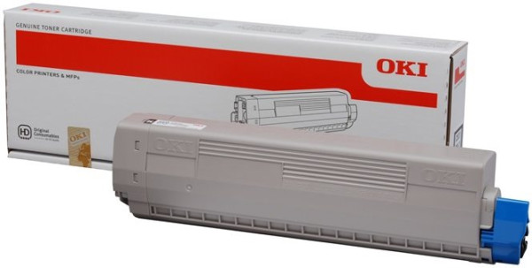 Original Toner OKI 46490607 (z.B. C532), ca. 6.000 S., cyan