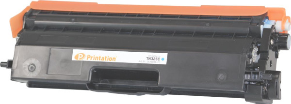 Printation Toner ersetzt Brother TN-325C, ca. 3.500 S., cyan 