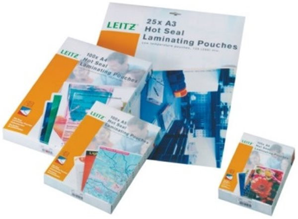 Laminierfolie A4 2x125my 303x216mm glänzend Leitz