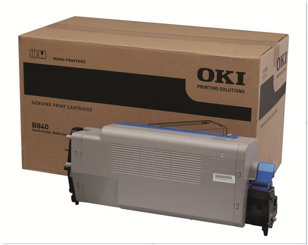 Original Toner OKI 44661802 (z.B. B840), ca. 20.000 S., schwarz 