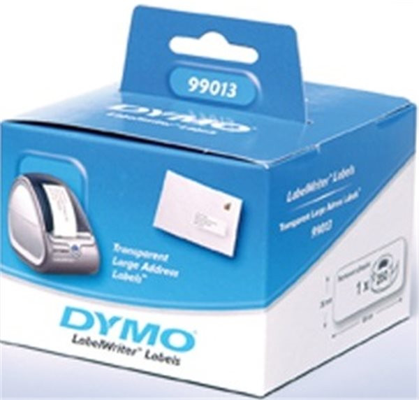 Original Einzel-Etiketten Dymo 13187, 36mm x 89mm, 260 Stück, 24 Rollen, weiß 