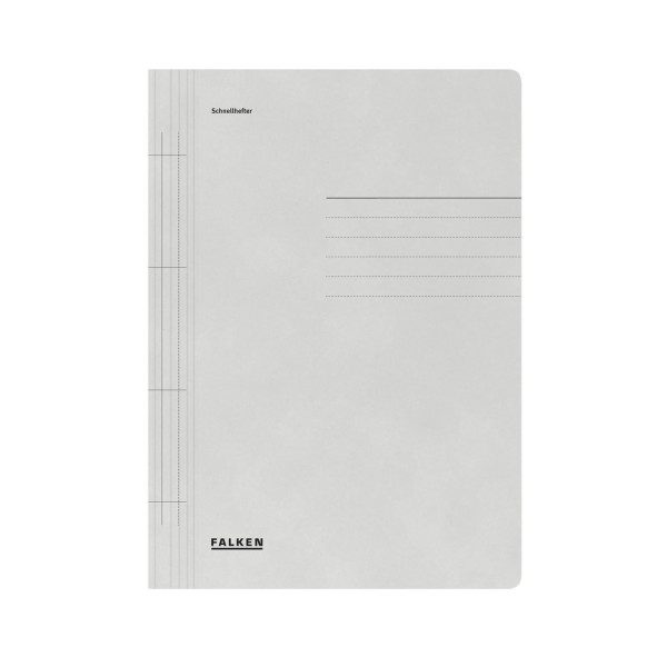 Falken Schnellhefter 80003783 A4 250g/m² Manila-RC-Karton grau 
