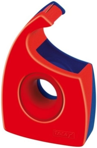 Klebebandabroller Handversion tesa Easy Cut rot/blau 10m lang und 19mm breit