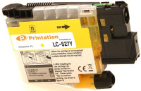 Printation Tinte ersetzt Brother LC-527Y, ca 900 S., gelb 