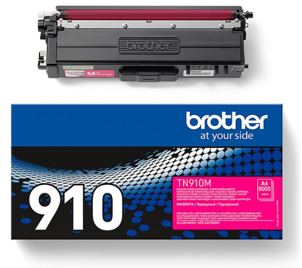 Original Toner Brother TN-910M, ca. 9.000 S., magenta 