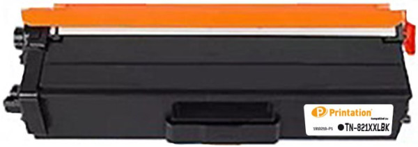 Printation Toner ersetzt Brother TN-821XXLBK, ca. 15.000 s., schwarz 