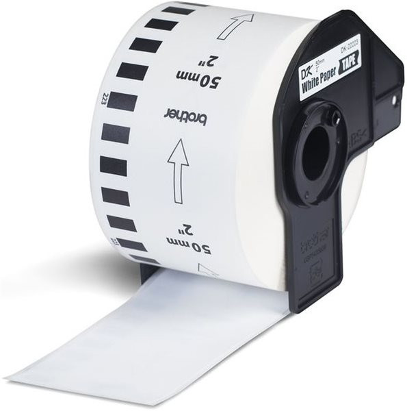 Original Endlos-Etiketten Brother DK22223, 50mm x 30,48m, weiß