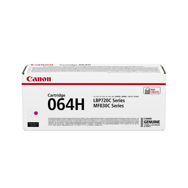 Original Toner Canon 064H / 4934C001, ca. 10.400 S., magenta