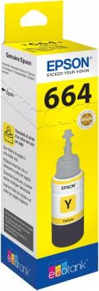 Original Tinte Epson T6644, ca. 6.500 S., Nachfüllflasche, gelb 