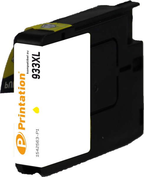 Printation Tinte ersetzt HP 933XL / CN056AE, ca. 825 S., gelb