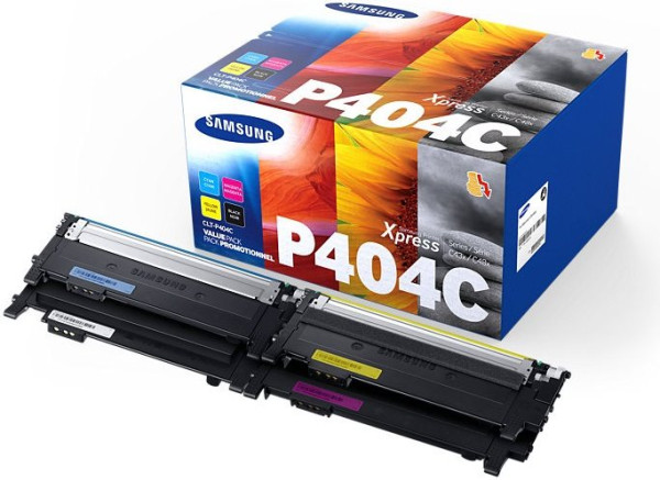 Original Toner HP-Samsung CLT-P404C / SU365A, Rainbowkit 