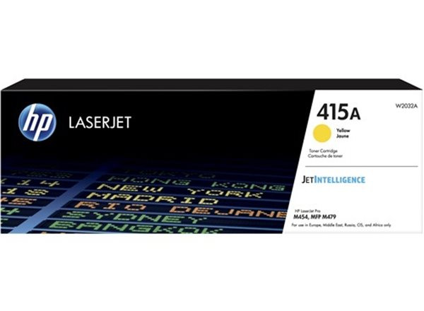 Original Toner HP 415A / W2032A,  2.100  gelb 