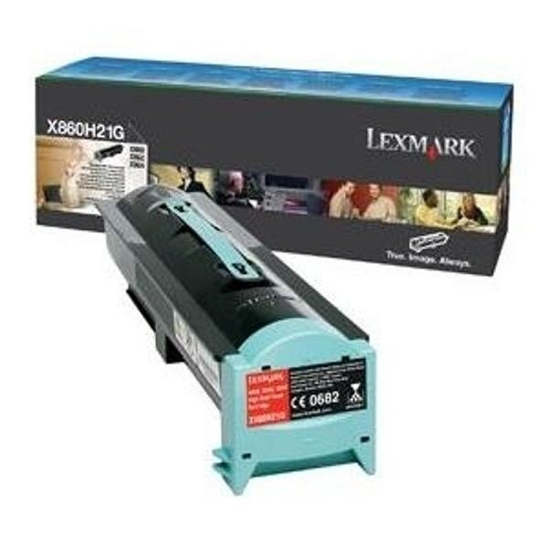 Original Lexmark Toner X860H21G, ca. 35.000 S., schwarz 