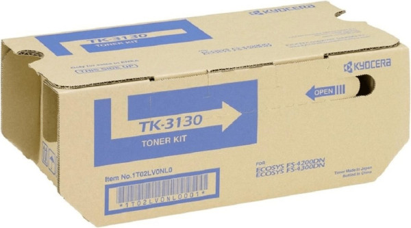 Original Toner Kyocera TK-3130, ca. 25.000 S., schwarz 