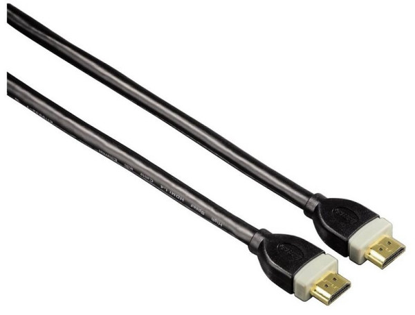 High Speed Zubehör Typ Computer 3m, (4K) vergoldete EDV-Zubehör Bürobedarf HDMI-Kabel 1.3 | Alpha | HAMA, | A-Stecker & 2x