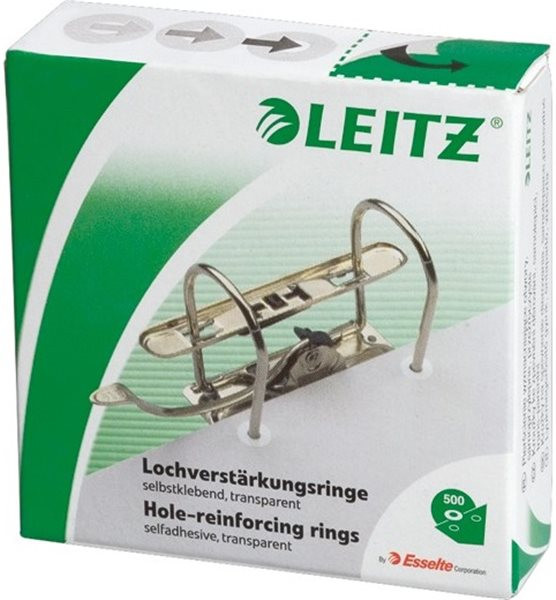 Lochrandverstärkungsringe Leitz selbstklebend transparent lösungsmittelfrei 