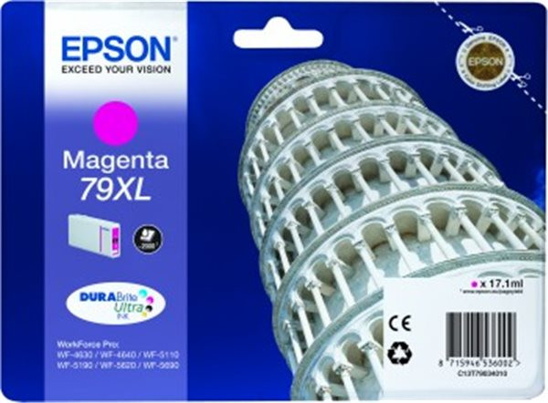 Original Tinte Epson T7903 / 79XL, ca. 2.000 S., magenta 