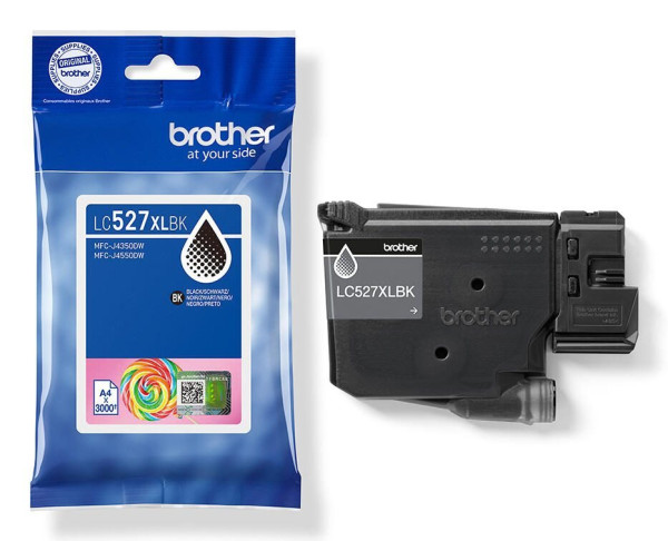 Original Tinte Brother LC-527XLBK, ca 3.000 S., schwarz 