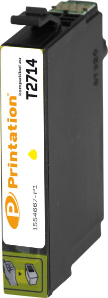 Printation Tinte ersetzt Epson 27XL / T2714, ca. 1.100 S., gelb 