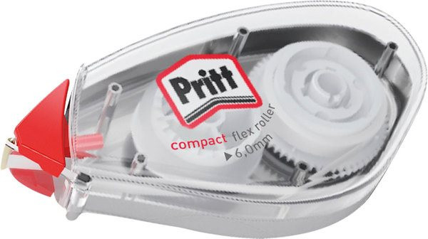 Blanko Roller Compact weiß 6mm x 10m breit Pritt (995/B) nicht nachfüllbar